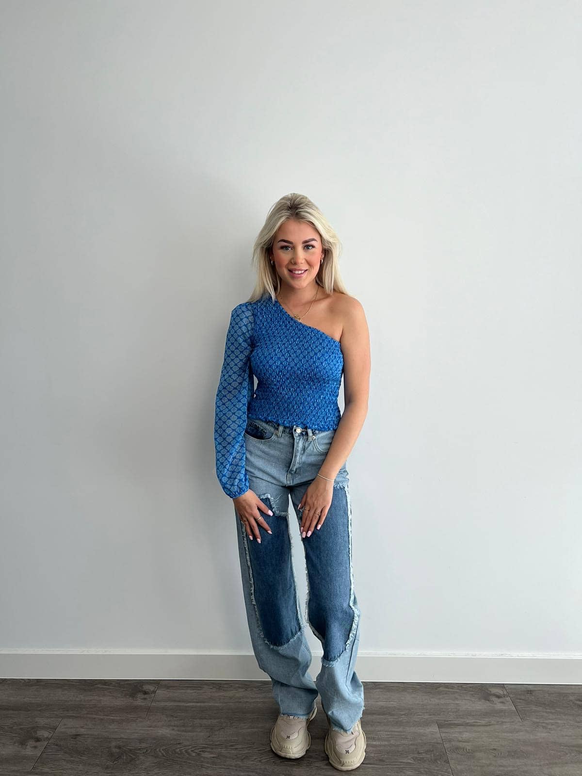 TARA TOP BLUE