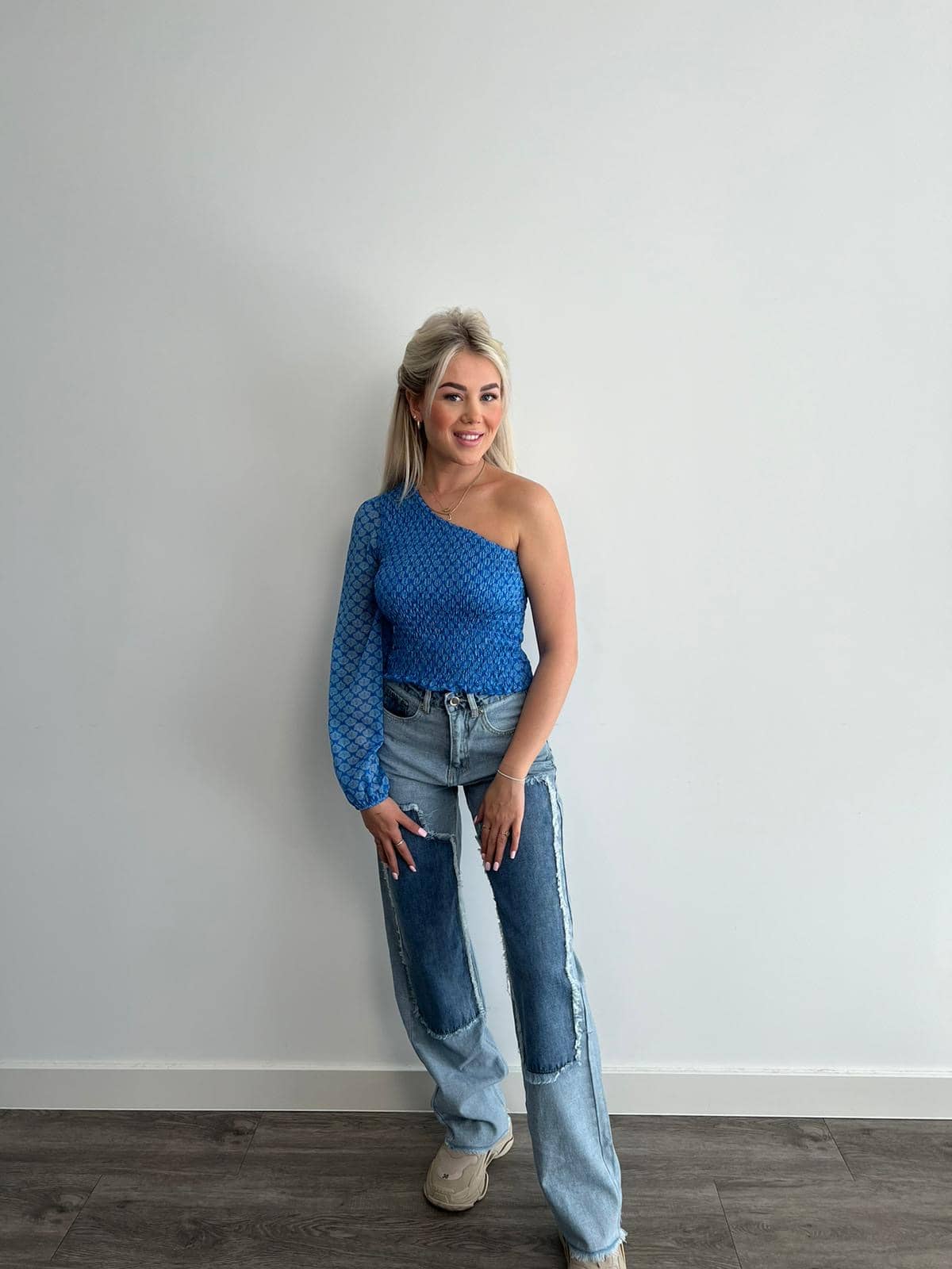 TARA TOP BLUE